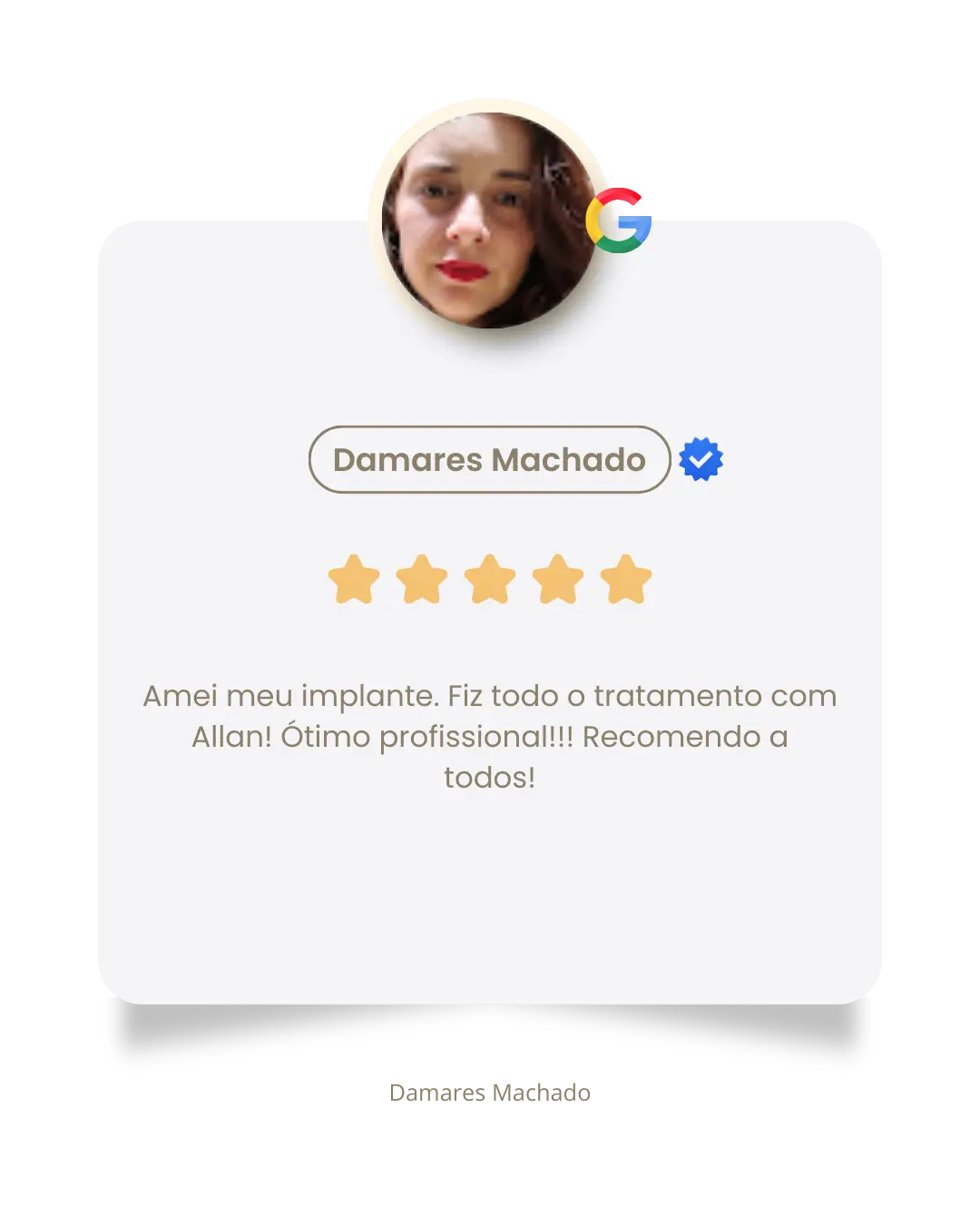 Post Instagram Depoimento de Clientes Feedback Moderno Marrom (2)