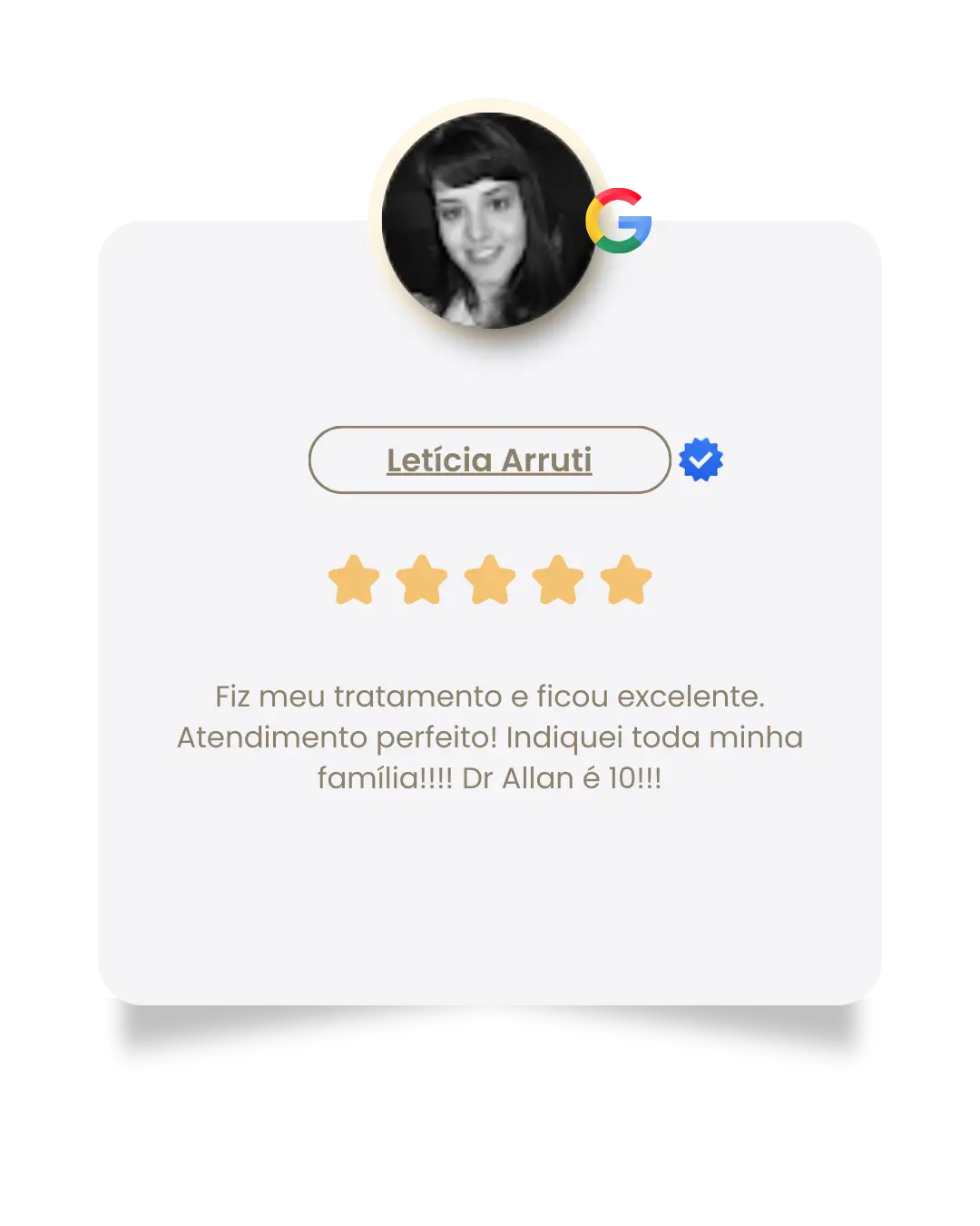 Post Instagram Depoimento de Clientes Feedback Moderno Marrom (3)